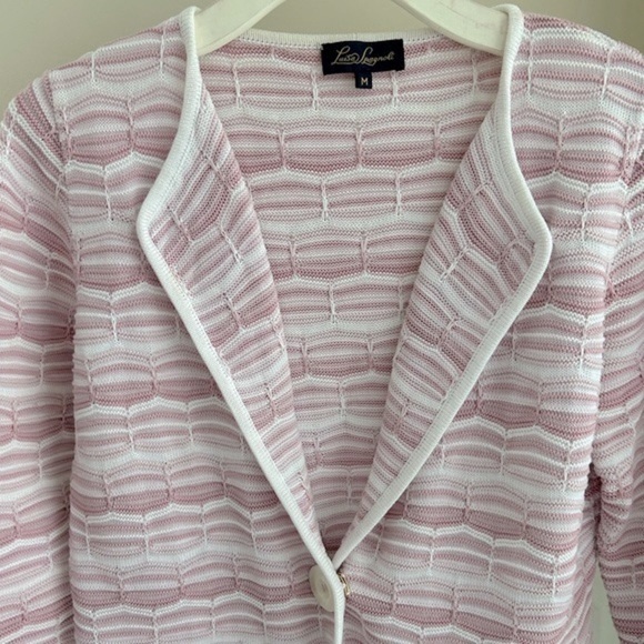 Luisa Spagnoli size M Cotton Sweater Blazer - Picture 3 of 16